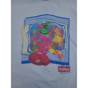 Vintage Skittles Promo t-shirt Taste the Rainbow Dated 1994 Made in USA